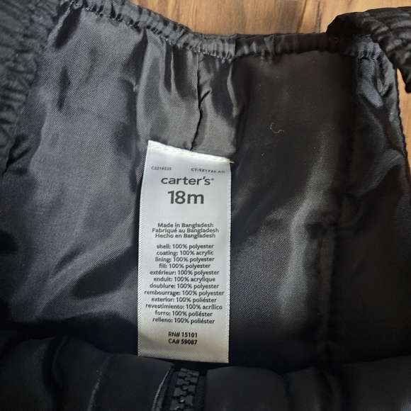 Carter's Infant Snow Pants - Picture 2 of 3